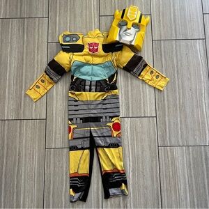 Transformer Bubblebee Padded Kids Toddler Costume • Size: XS (3-4)